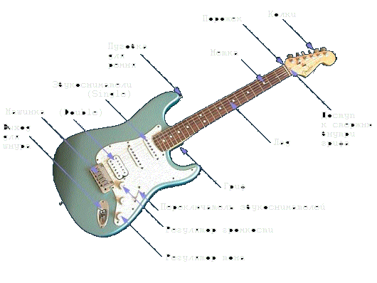 Дека гитары это. Дека электрогитары. Задняя дека гитары. Электрогитара название деталей. Строение электрогитары.